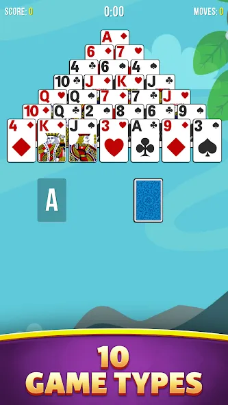 Solitaire Bliss Collection [МОД: Много денег, Монет и Все открыто] Screenshot 2