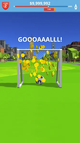 Soccer Kick (Сокер Кик) [МОД: Много монет, Открытые уровни и Мега MOD] Screenshot 2