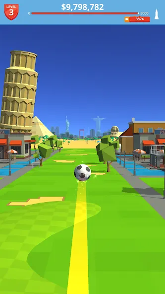 Soccer Kick (Сокер Кик) [МОД: Много монет, Открытые уровни и Мега MOD] Screenshot 4