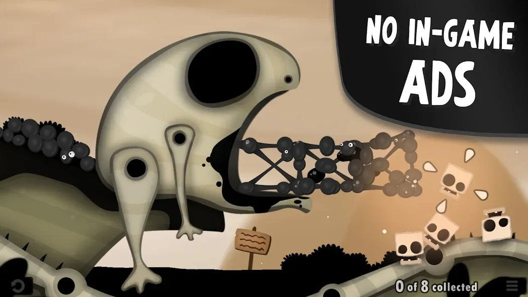 World of Goo Remastered (Ворлд оф Гу Ремастирд) [МОД: Все открыто, Дополнительные деньги и Меню MOD] Screenshot 2