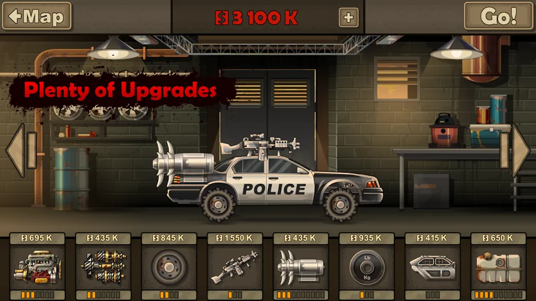 Earn to Die 2 (Ирн ту Дай 2) [МОД: Много монет, Открытые уровни и Мега MOD] Screenshot 4