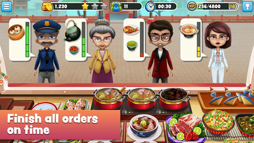 Food Truck Chef™ Cooking Games (Фуд Трак Шеф) [МОД: Деньги, Монеты и Меню MOD] Screenshot 2