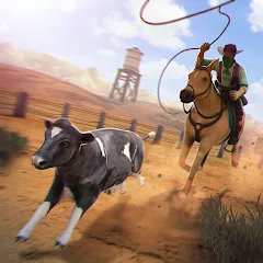 Скачать Cowboys Horse Racing Derby [МОД: Много денег, Монет и Все открыто] | Взлом Cowboys Horse Racing Derby на Андроид