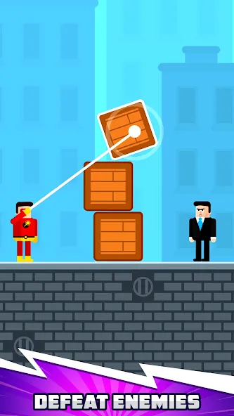 The Superhero League (Зе Суперхиро Лигующ) [МОД: Много денег, Монет и Все открыто] Screenshot 1