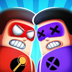Скачать The Superhero League (Зе Суперхиро Лигующ) [МОД: Много денег, Монет и Все открыто] | Взлом The Superhero League на Андроид