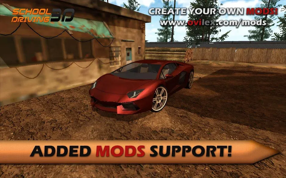 School Driving 3D (Скул Драйвинг 3Д) [МОД: Все открыто, Дополнительные деньги и Меню MOD] Screenshot 2