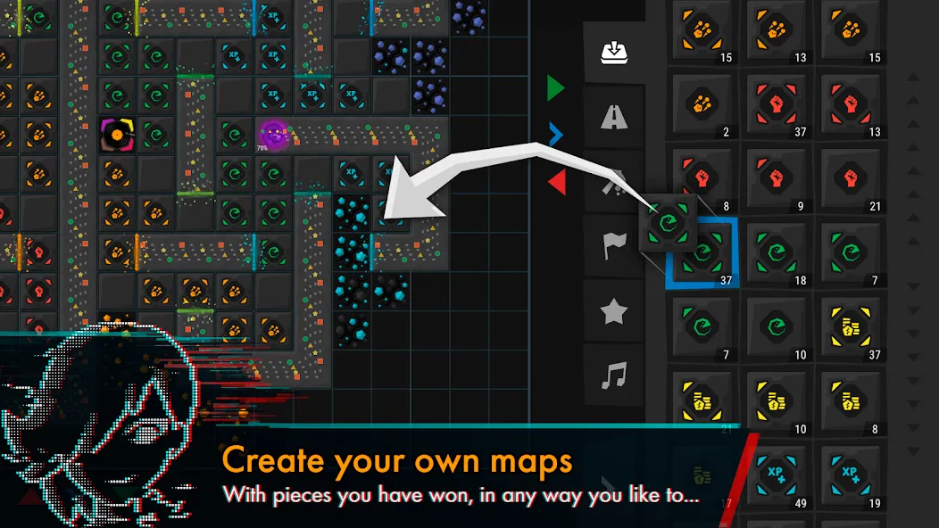 Infinitode 2 - Tower Defense (Инфинитод 2) [МОД: Бесконечные деньги, Монеты и Мега MOD] Screenshot 4
