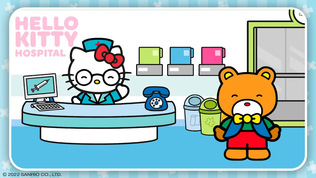 Hello Kitty: Kids Hospital (Хелло Китти) [МОД: Деньги, Монеты и Меню MOD] Screenshot 1