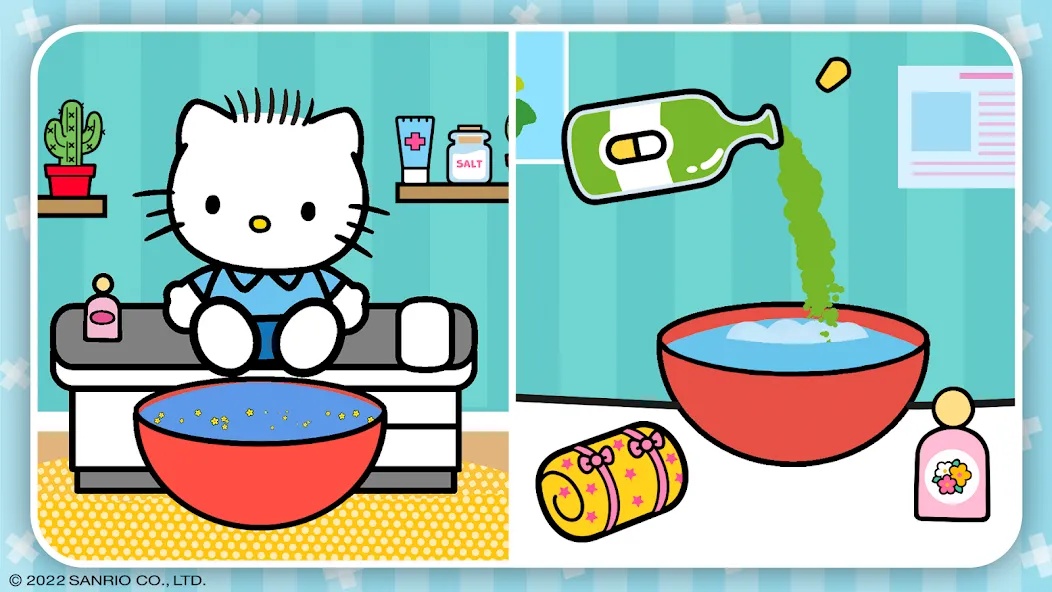 Hello Kitty: Kids Hospital (Хелло Китти) [МОД: Деньги, Монеты и Меню MOD] Screenshot 4