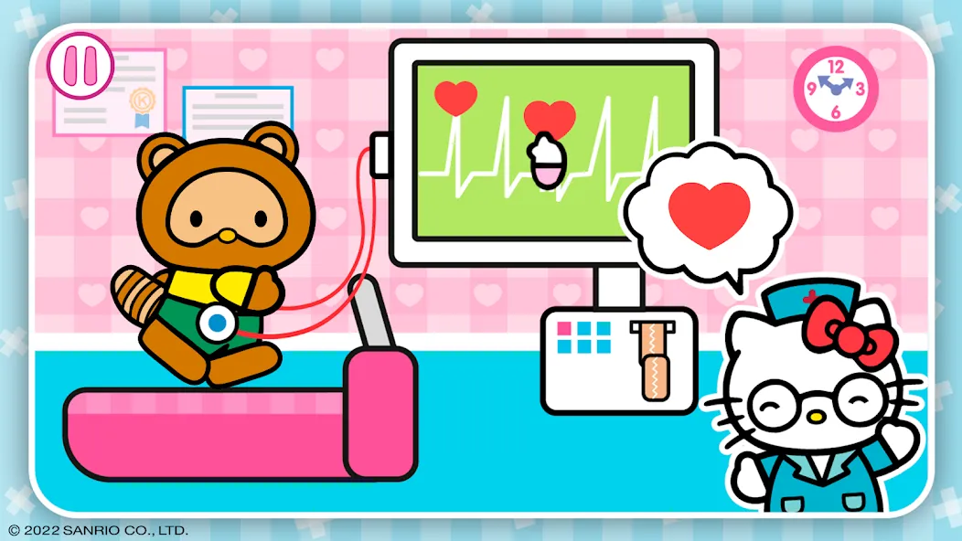 Hello Kitty: Kids Hospital (Хелло Китти) [МОД: Деньги, Монеты и Меню MOD] Screenshot 5