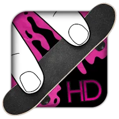 Скачать Fingerboard HD Skateboarding (Фингерборд ХД скейтбординг) [МОД: Меню, Бесконечные монеты и Открытые уровни] | Взлом Fingerboard HD Skateboarding на Андроид