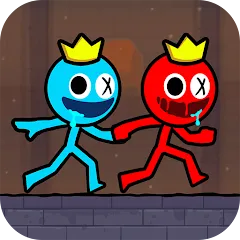 Скачать Red and Blue Stickman 2024 (Ред энд Блу Стикмен 2) [МОД: Деньги, Монеты и Меню MOD] | Взлом Red and Blue Stickman 2024 на Андроид