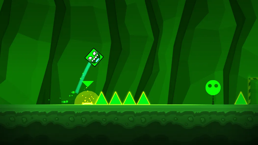 Geometry Dash World (Геометри Дэш Ворлд) [МОД: Много монет, Открытые уровни и Мега MOD] Screenshot 5