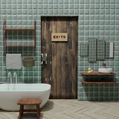 Скачать EXiTS:Room Escape Game (Экситс) [МОД: Много монет, Открытые уровни и Мега MOD] | Взлом EXiTS:Room Escape Game на Андроид