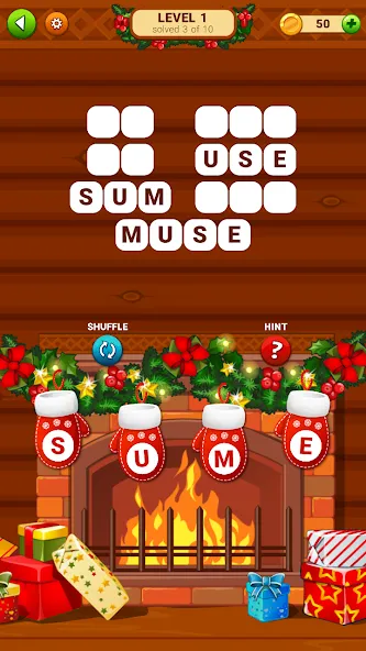 Word Cabin [МОД: Много монет, Открытые уровни и Мега MOD] Screenshot 2