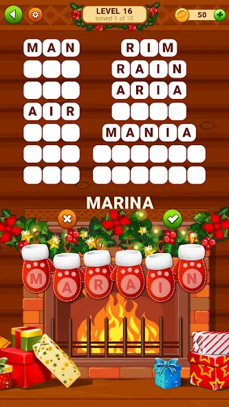 Word Cabin [МОД: Много монет, Открытые уровни и Мега MOD] Screenshot 4