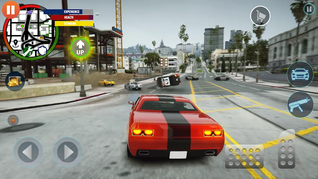 Gangster Games Crime Simulator [МОД: Деньги, Монеты и Меню MOD] Screenshot 5
