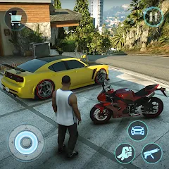 Скачать Gangster Games Crime Simulator [МОД: Деньги, Монеты и Меню MOD] | Взлом Gangster Games Crime Simulator на Андроид
