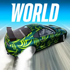 Скачать Drift Max World - Racing Game (Дрифт Макс Ворлд) [МОД: Много денег, Монет и Все открыто] | Взлом Drift Max World - Racing Game на Андроид