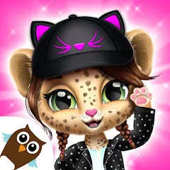 Скачать Amy Care - My Leopard Baby [МОД: Много денег, Монет и Все открыто] | Взлом Amy Care - My Leopard Baby на Андроид