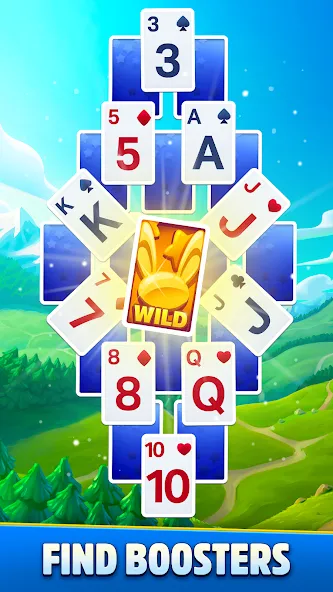 Solitaire Showtime (Солитер Шоутайм) [МОД: Много денег, Монет и Все открыто] Screenshot 3