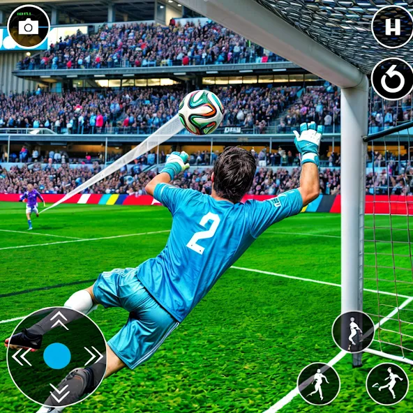 Soccer Games Football 2022 [МОД: Все открыто, Дополнительные деньги и Меню MOD] Screenshot 1