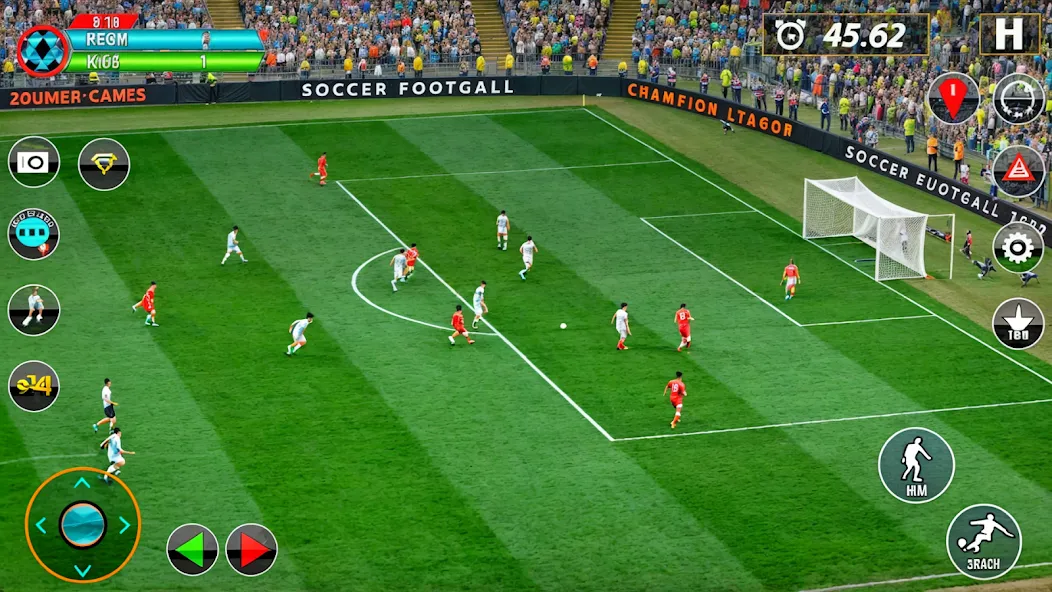 Soccer Games Football 2022 [МОД: Все открыто, Дополнительные деньги и Меню MOD] Screenshot 3