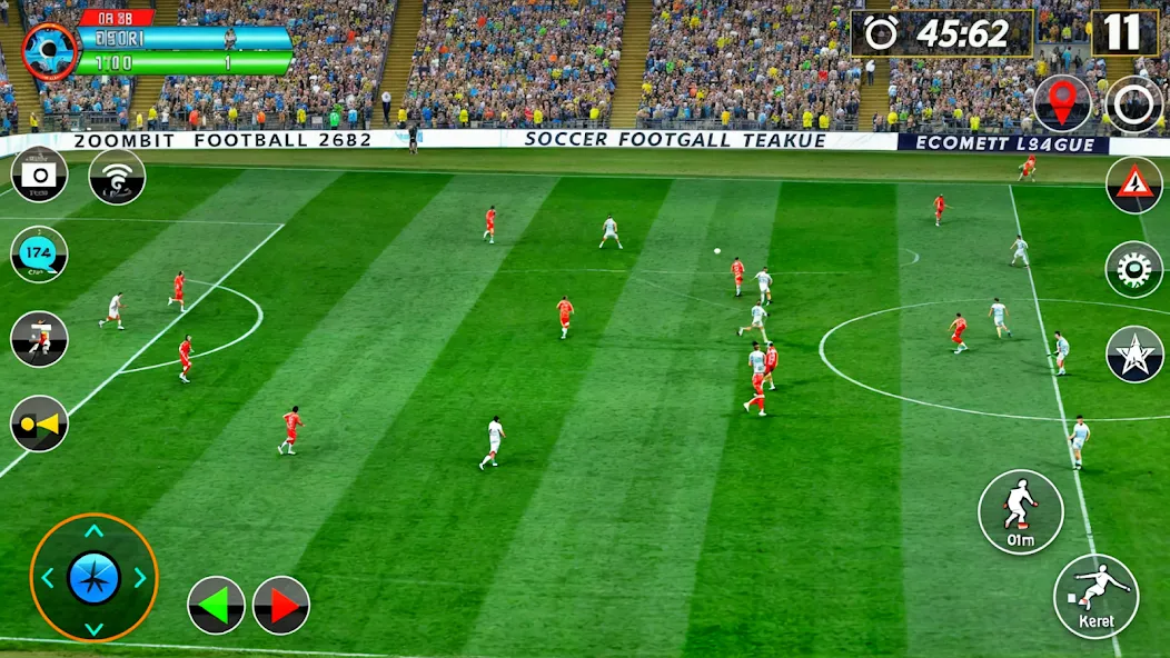 Soccer Games Football 2022 [МОД: Все открыто, Дополнительные деньги и Меню MOD] Screenshot 4