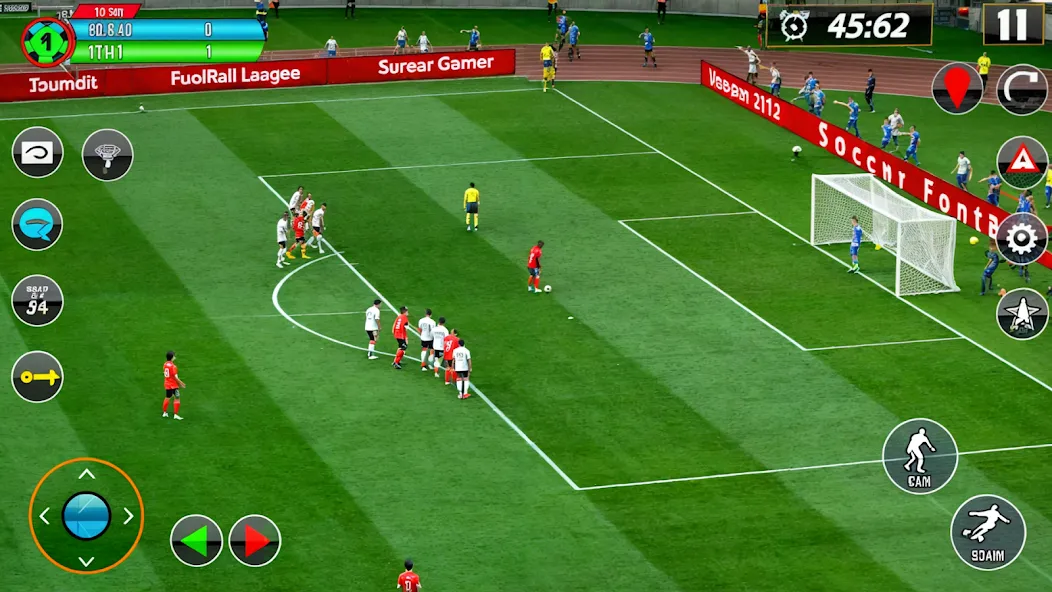Soccer Games Football 2022 [МОД: Все открыто, Дополнительные деньги и Меню MOD] Screenshot 5