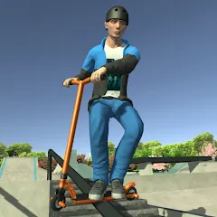 Скачать Scooter FE3D 2 (Скутер ФЭ3Д 2) [МОД: Все открыто, Дополнительные деньги и Меню MOD] | Взлом Scooter FE3D 2 на Андроид