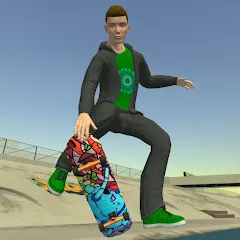 Скачать Skateboard FE3D 2 (Скейтборд 3D 2) [МОД: Меню, Бесконечные монеты и Открытые уровни] | Взлом Skateboard FE3D 2 на Андроид