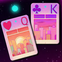 Скачать FLICK SOLITAIRE - Card Games (ФЛИКК) [МОД: Меню, Бесконечные монеты и Открытые уровни] | Взлом FLICK SOLITAIRE - Card Games на Андроид