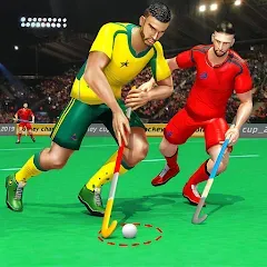 Скачать Field Hockey Game (Филдхоккей игра) [МОД: Все открыто, Дополнительные деньги и Меню MOD] | Взлом Field Hockey Game на Андроид