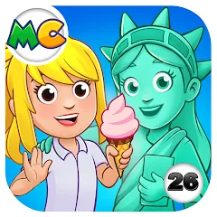 Скачать My City: NewYork Trip (Мой город) [МОД: Много денег, Монет и Все открыто] | Взлом My City: NewYork Trip на Андроид