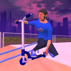 Скачать Scooter Freestyle Extreme 3D (Скутер Фристайл Экстрим 3D) [МОД: Много монет, Открытые уровни и Мега MOD] | Взлом Scooter Freestyle Extreme 3D на Андроид