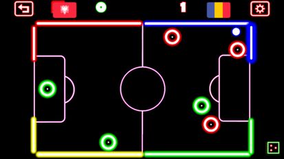 Скачать взломанную Glow Soccer Games (Взлом на монеты) на Андроид