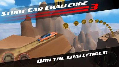 Скачать взломанную Stunt Car Challenge 3 (Взлом на монеты) на Андроид