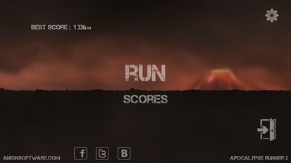 Скачать взломанную Apocalypse Runner 2: Volcano (Взлом на монеты) на Андроид