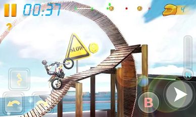 Скачать взломанную Велосипедная Гонка 3Д - Bike (Мод много денег) на Андроид