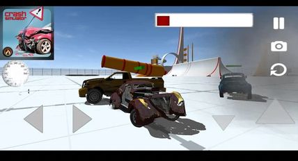 Скачать взломанную Car Crash Simulator Racing (Мод много денег) на Андроид