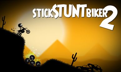 Скачать взломанную Stick Stunt Biker 2 (Взлом на монеты) на Андроид