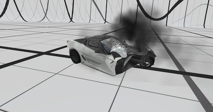 Скачать взломанную Beam DE 2.0 : Car Crash (free) (Взлом на монеты) на Андроид
