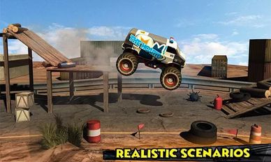 Скачать взломанную Monster Truck Rider 3D (Взлом на монеты) на Андроид