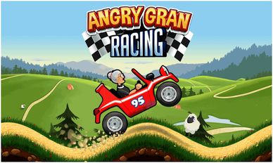 Скачать взломанную Angry Gran Racing гоночная игр (Мод много денег) на Андроид