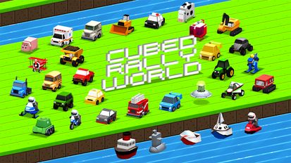 Скачать взломанную Cubed Rally World (Мод много денег) на Андроид