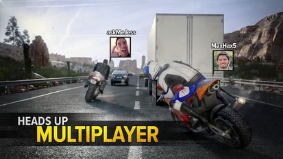 Скачать взломанную Highway Rider Motorcycle Racer (Мод много денег) на Андроид