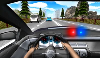 Скачать взломанную Police Driving In Car (Мод много денег) на Андроид