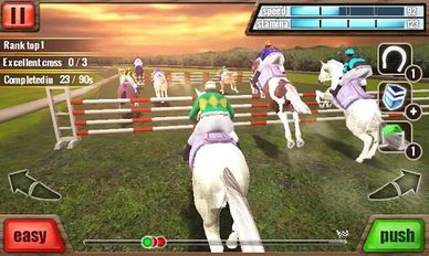 Скачать взломанную Скачки 3D - Horse Racing (Мод все открыто) на Андроид