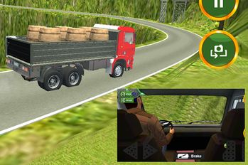 Скачать взломанную 3D Truck Simulator игры  года (Мод все открыто) на Андроид