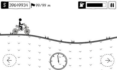Скачать взломанную Stickman Motocross Hill Climb (Мод много денег) на Андроид